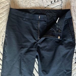 J. Crew Destination tech twill pant (30/32). Color navy